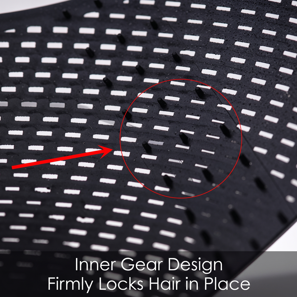 Hijab Crown - Inner Gear Design Firmly Locks Hair in Place