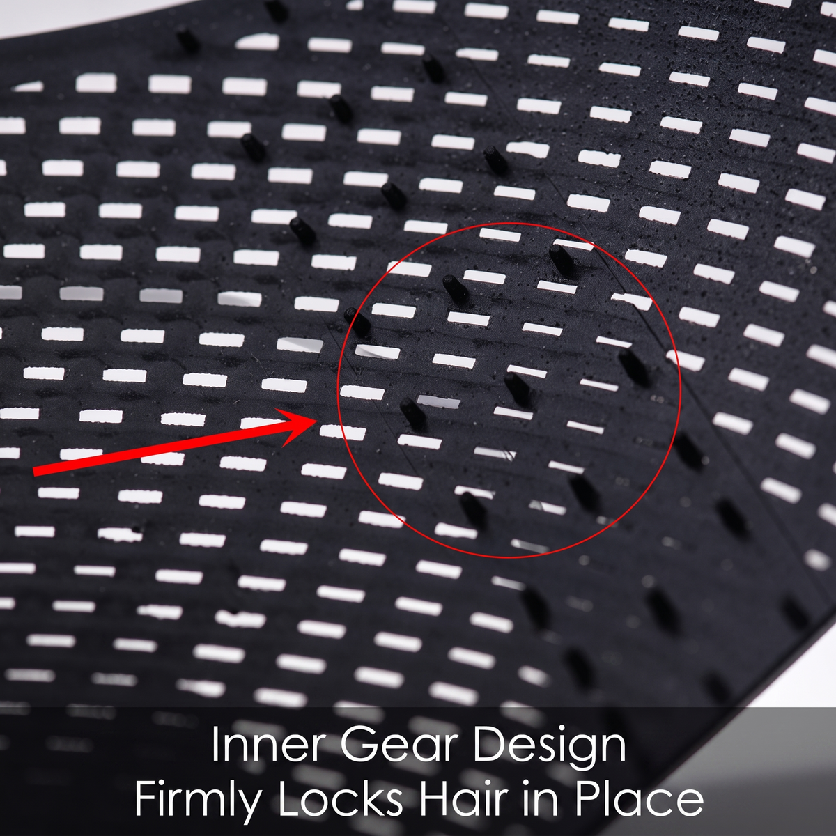 Hijab Crown - Inner Gear Design Firmly Locks Hair in Place